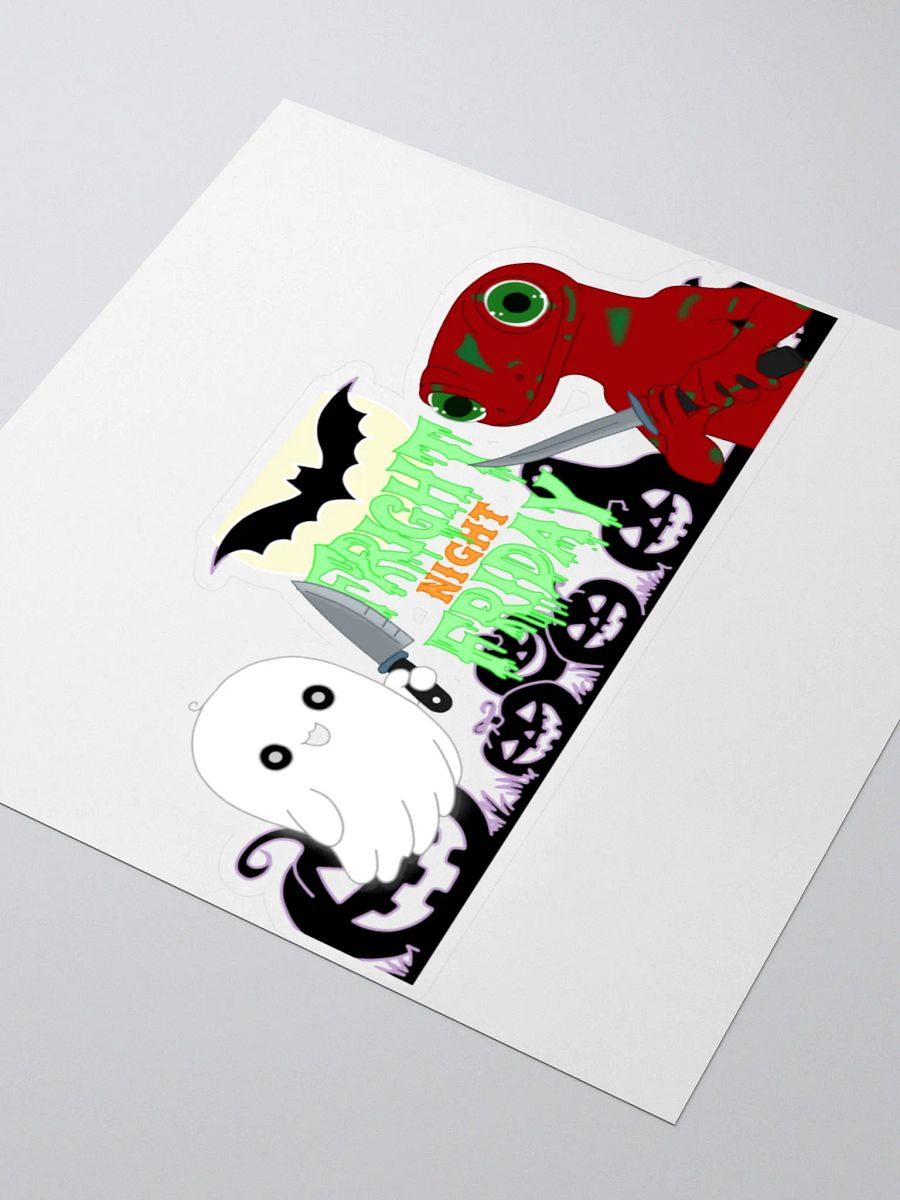 Fright Night Sticker - Green Logo product image (8)