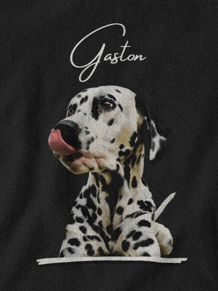 YOUR DALMATIAN! / T-SHIRT WITH PERSONALIZED NAME / DIGITAL ART III product image (2)