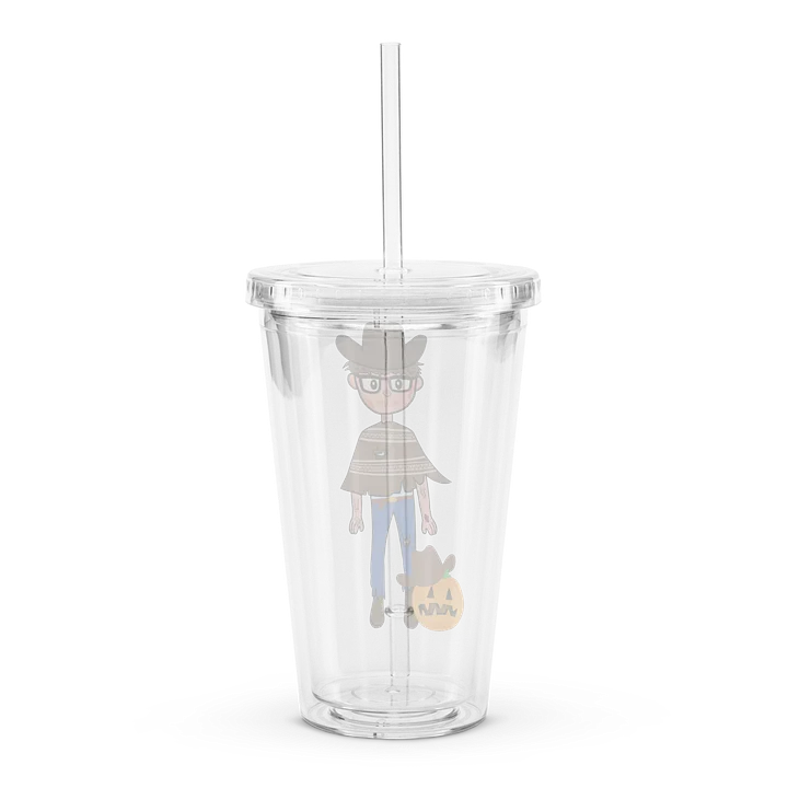 Halloween '25 Transparent Plastic Cowboy Tumbler product image (2)