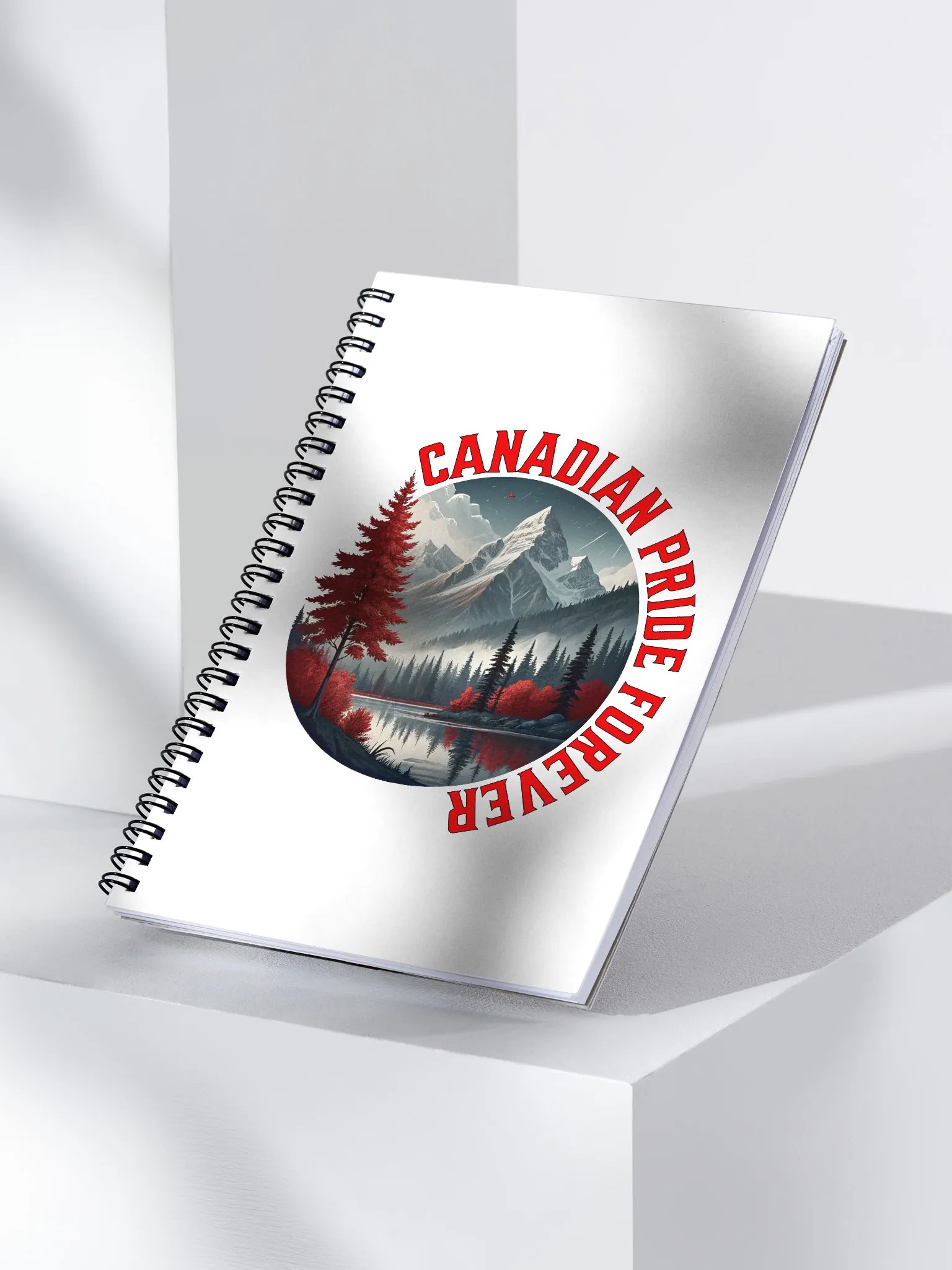 Canadian Pride Forever Spiral Notebook product image (3)