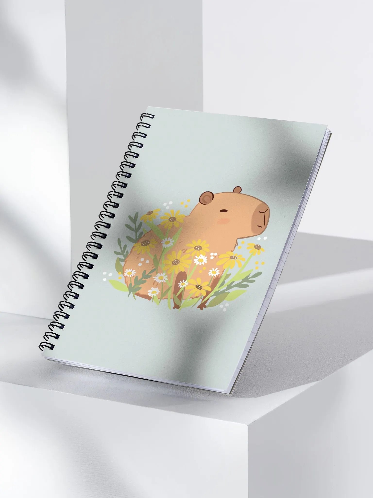 Capybara Dreams Spiral Notebook product image (3)