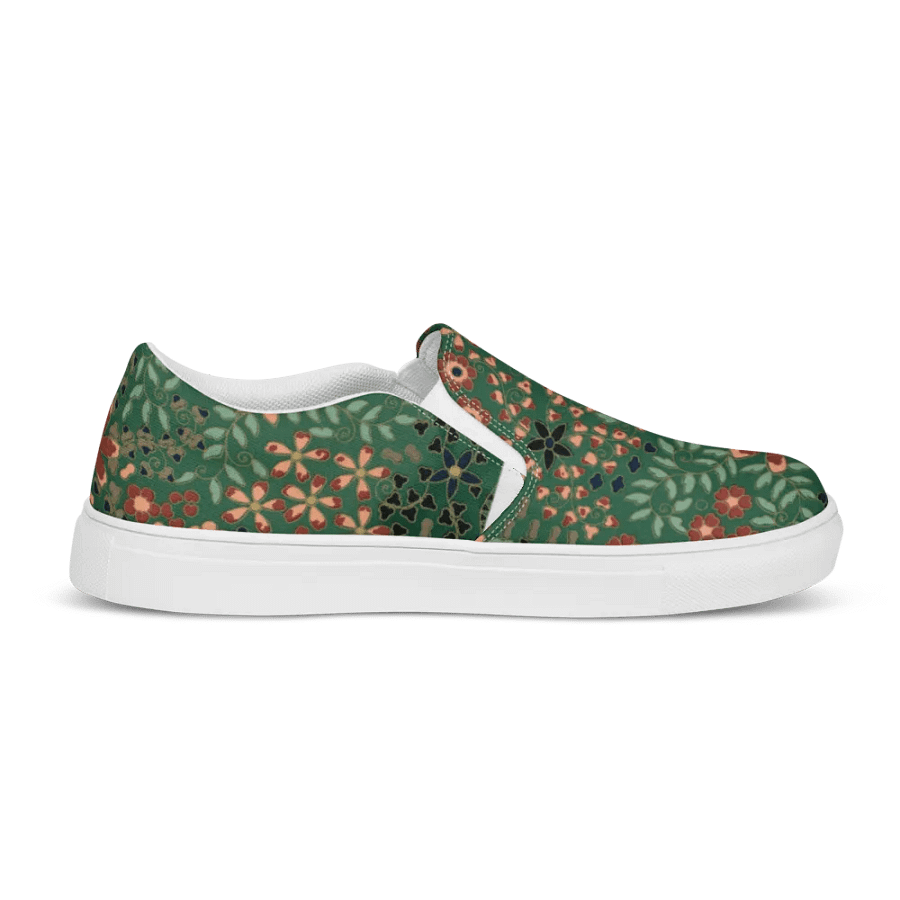 Floral Men's Slip on Shoes 005 product image (9)