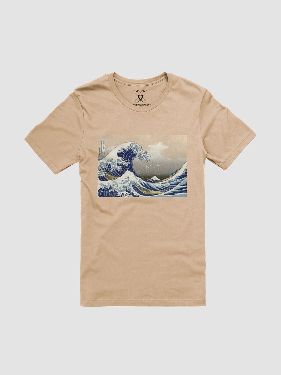 Under the Wave off Kanagawa Print Bella+Canvas Unisex Supersoft T-Shirt product image (8)