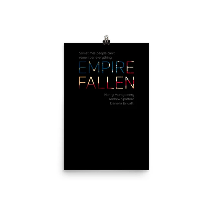 Empire Fallen Poster product image (1)