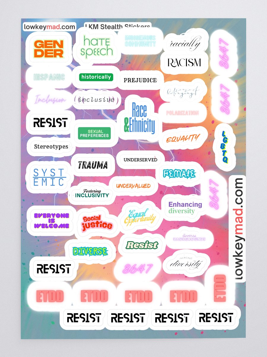LKM Stealth Stickers Full Sheet 2 product image (3)