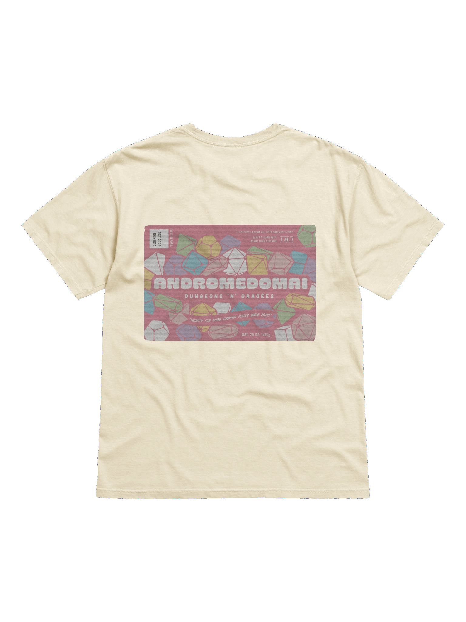 Andromedomai Candy Wrapper T-Shirt product image (2)