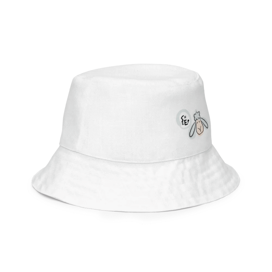 Fluffy Sheep All-Over Reversible Bucket Hat product image (2)