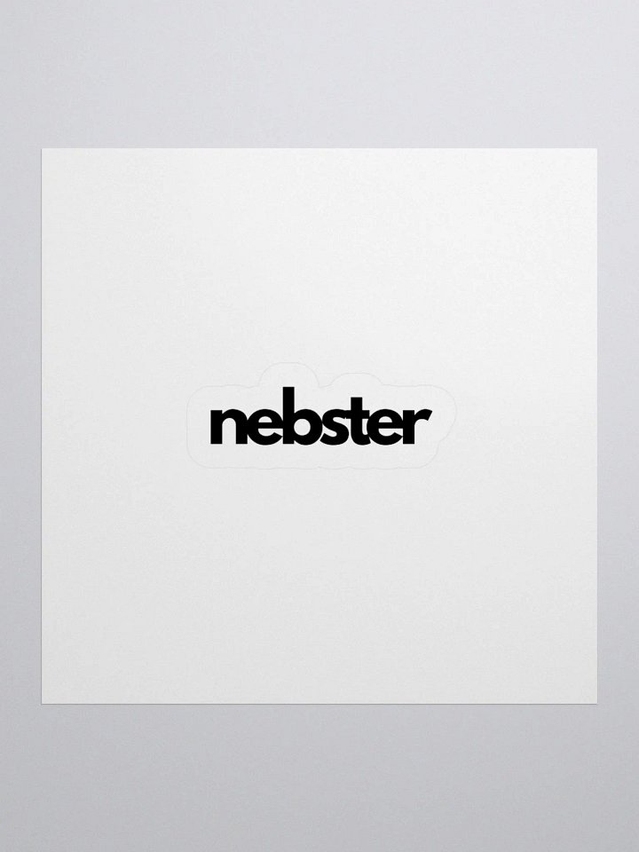 nebster sticker product image (1)