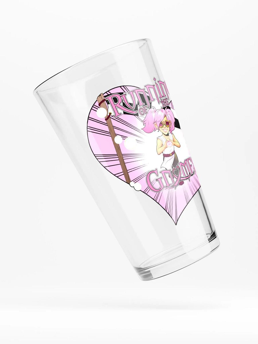 Running of the Gnomes Heart Racer- by Mischi - Pint Glass product image (4)