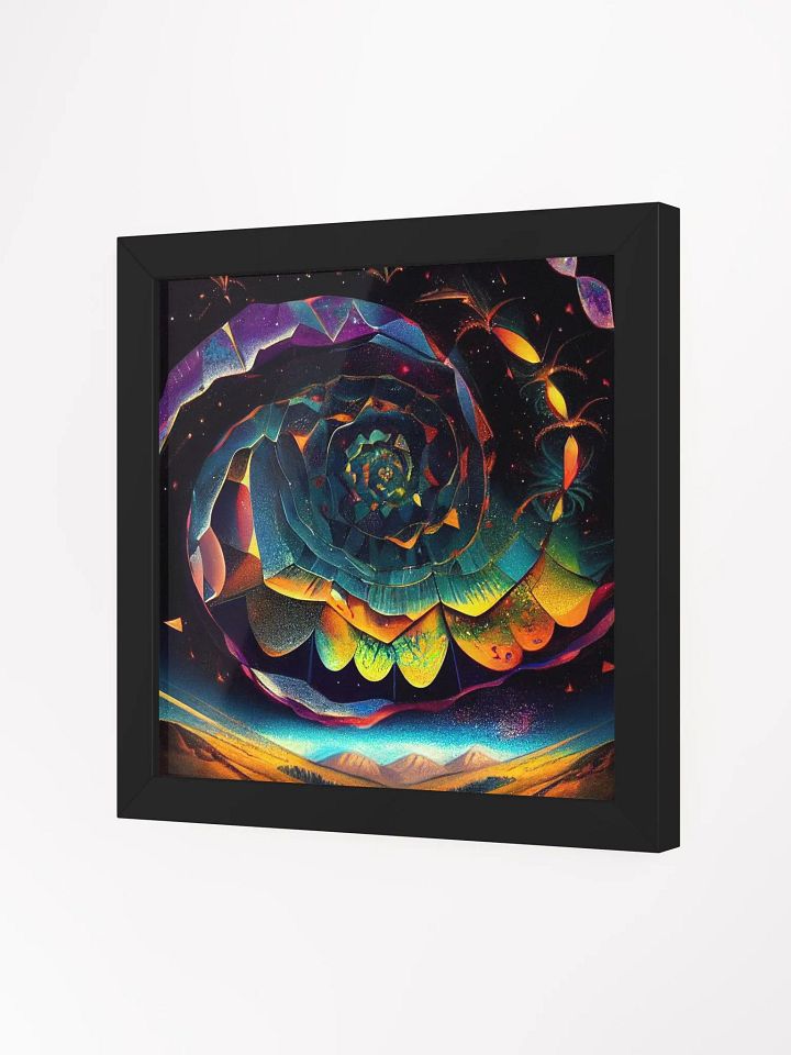 Vibrant Ayous Wood Framed Matte Poster product image (9)