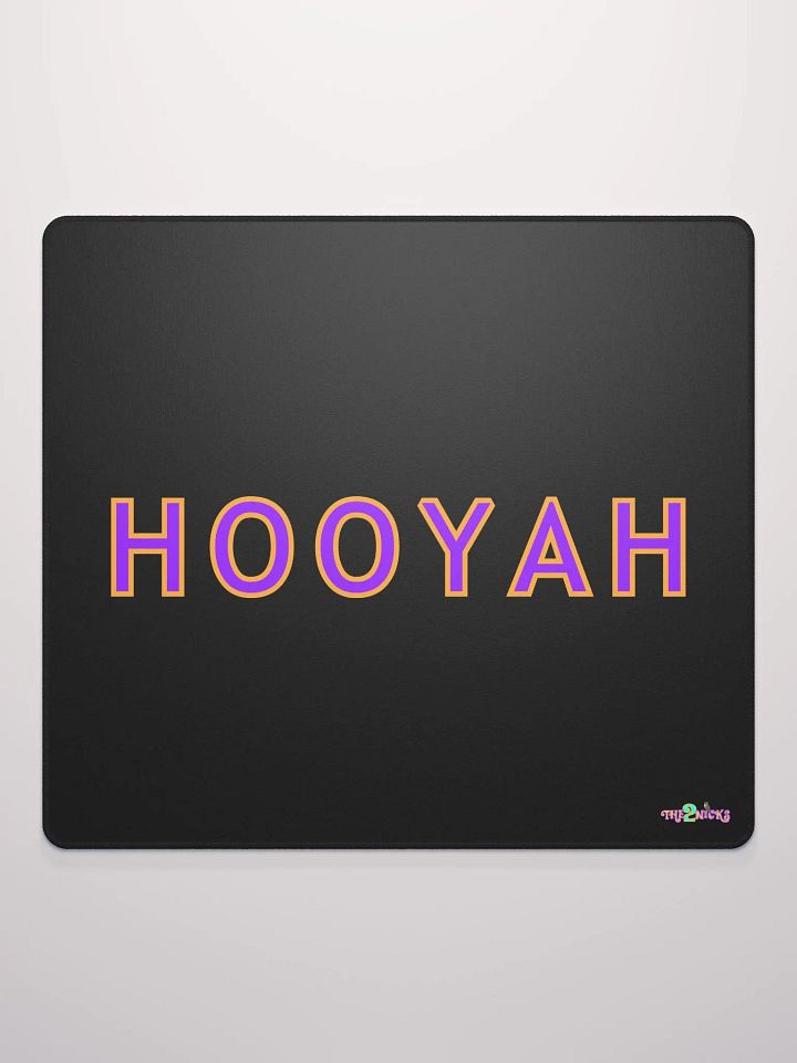 Hooyah Gaming Mouse Pad (Black) product image (1)