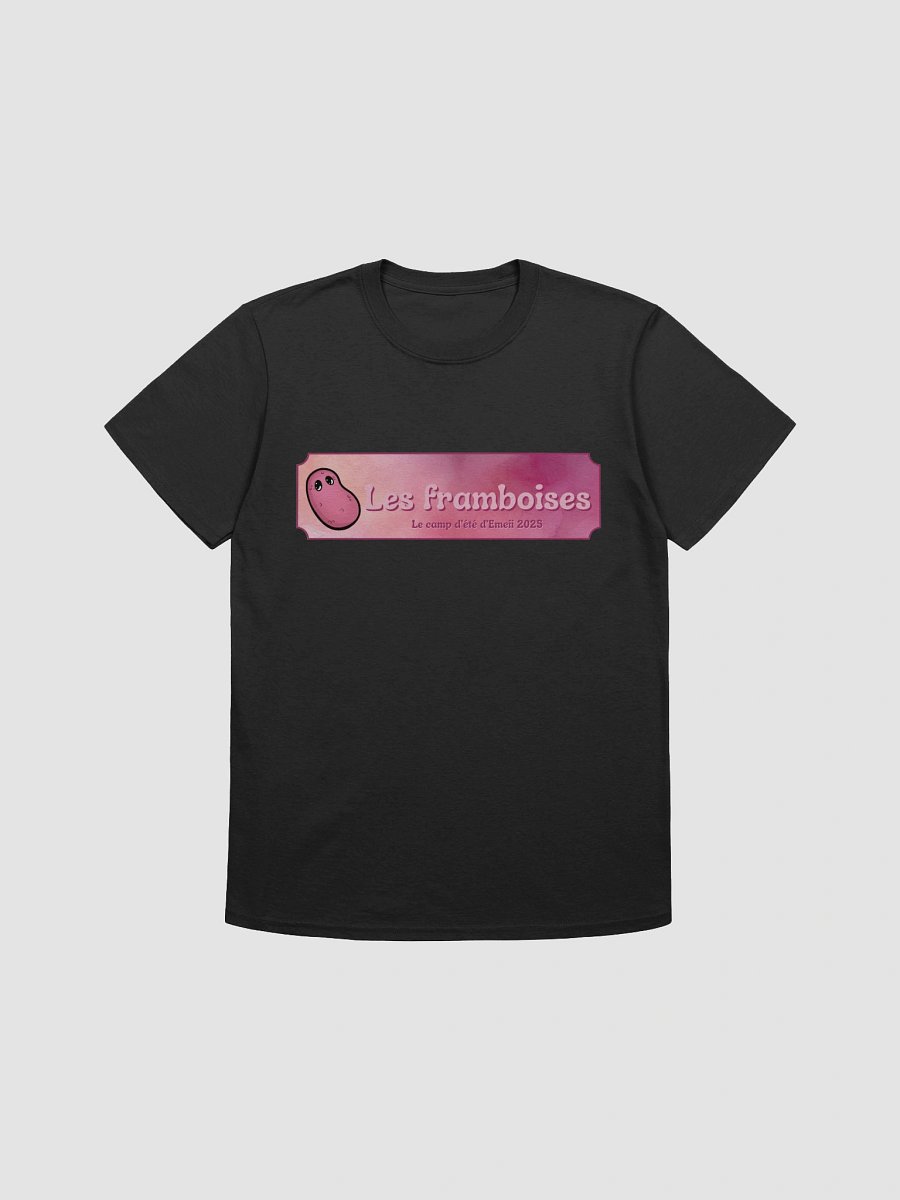 ''Les framboises Camp 2025'' T-shirt softstyle unisexe product image (2)