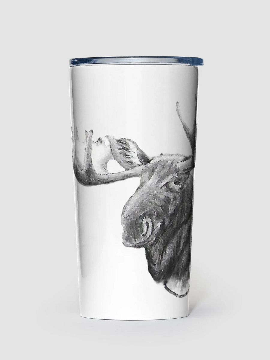 Moose Drawing Travel Cup product image (1)