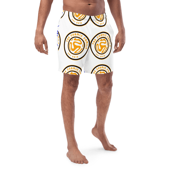 Cosmic Emblem All-Over Swim Shorts product image (1)