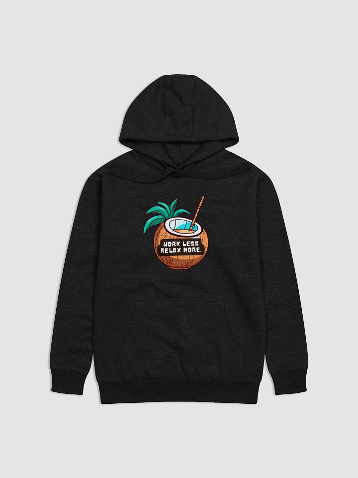 Tropical Relaxation Unisex Hoodie | work less relax more product image (5)