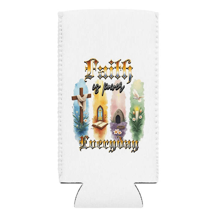 Faith Is Power Everyday Can Cooler product image (2)