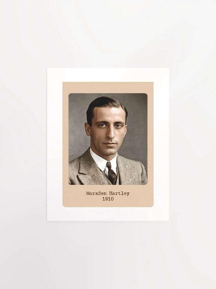 Marsden Hartley 1910 - Print product image (1)