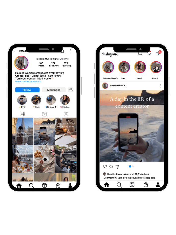 10 INSTAGRAM SMARTPHONE MOCKUP TEMPLATES product image (2)