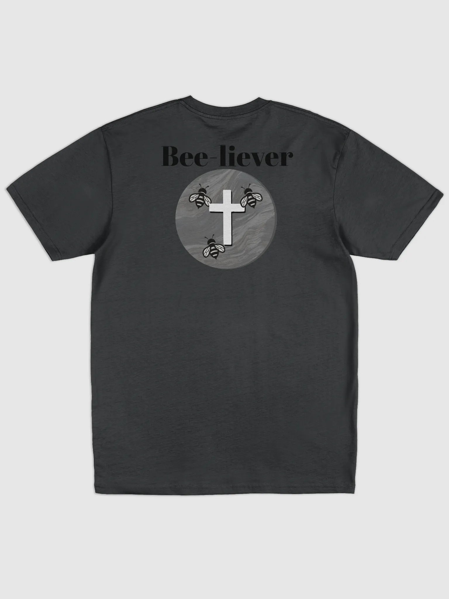 cross and bee-liever shirt product image (1)