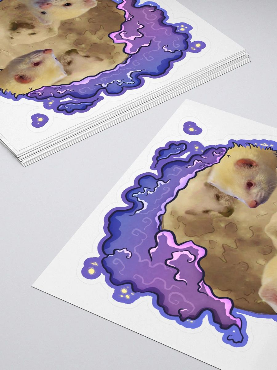 Floof Moon - Sticker product image (10)