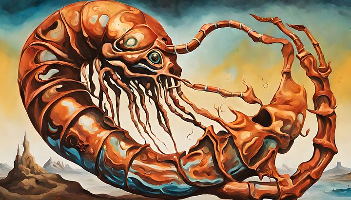 Scorpio Metamorphosis: Molten Cosmic Rebirth Forges Unrelenting Resilience product image (1)