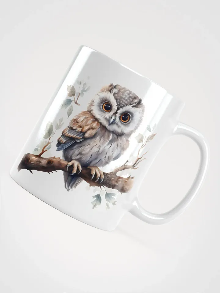 Baby Owl Perched Mug product image (1)