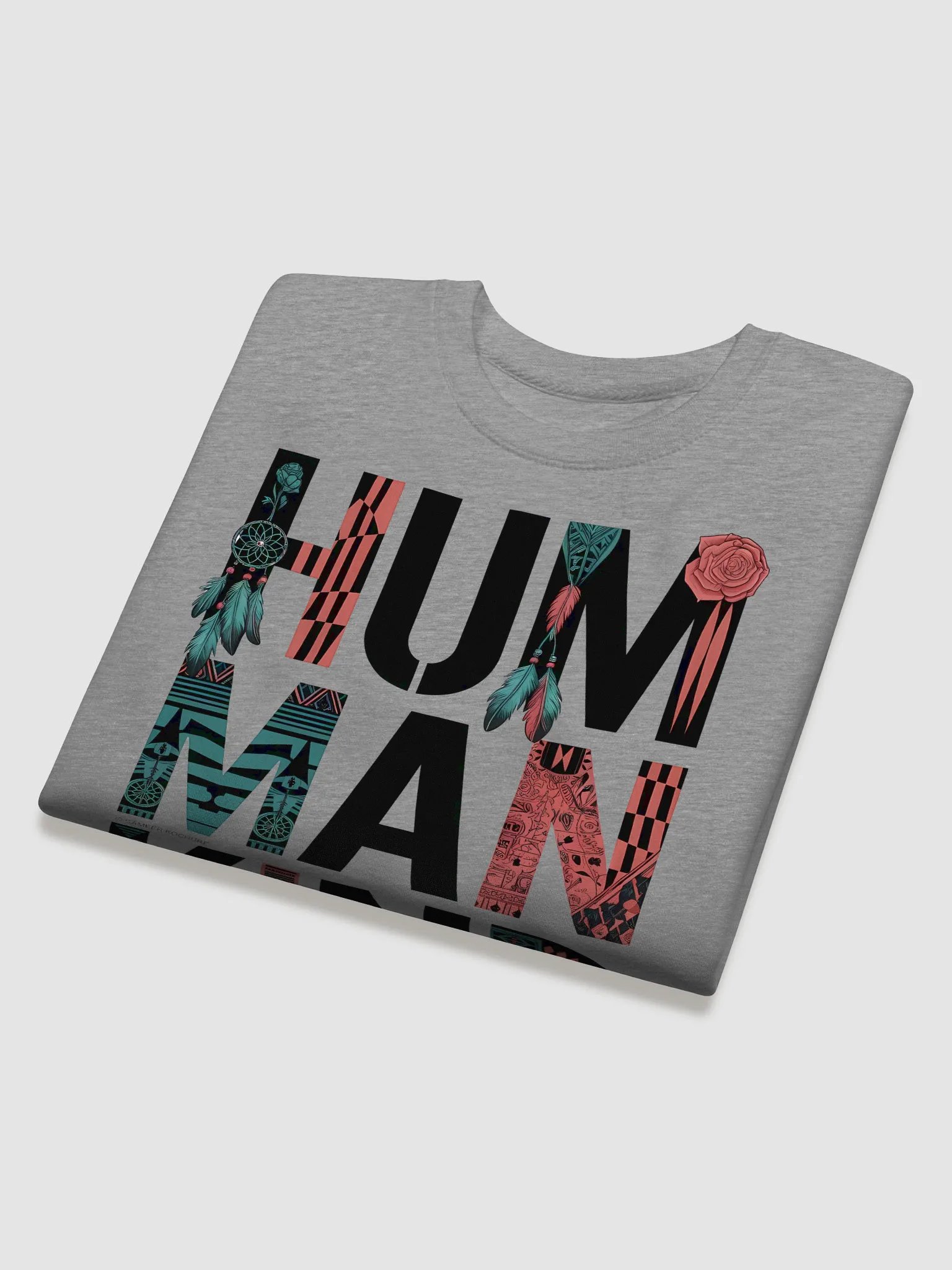 'HUM-MAN-KIND' Intricate Sweatshirt product image (12)