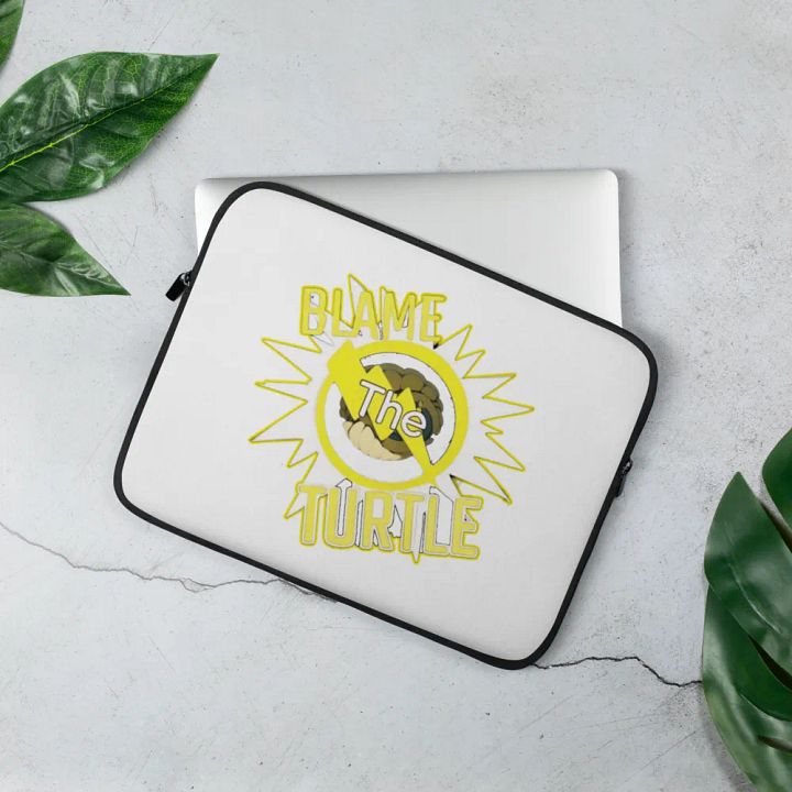 Blame The Turtle! Laptop Sleeve product image (3)