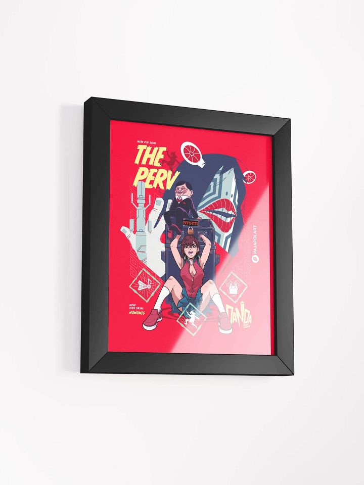 The Perv Pig and Momo Meg Skins - Framed Poster product image (5)