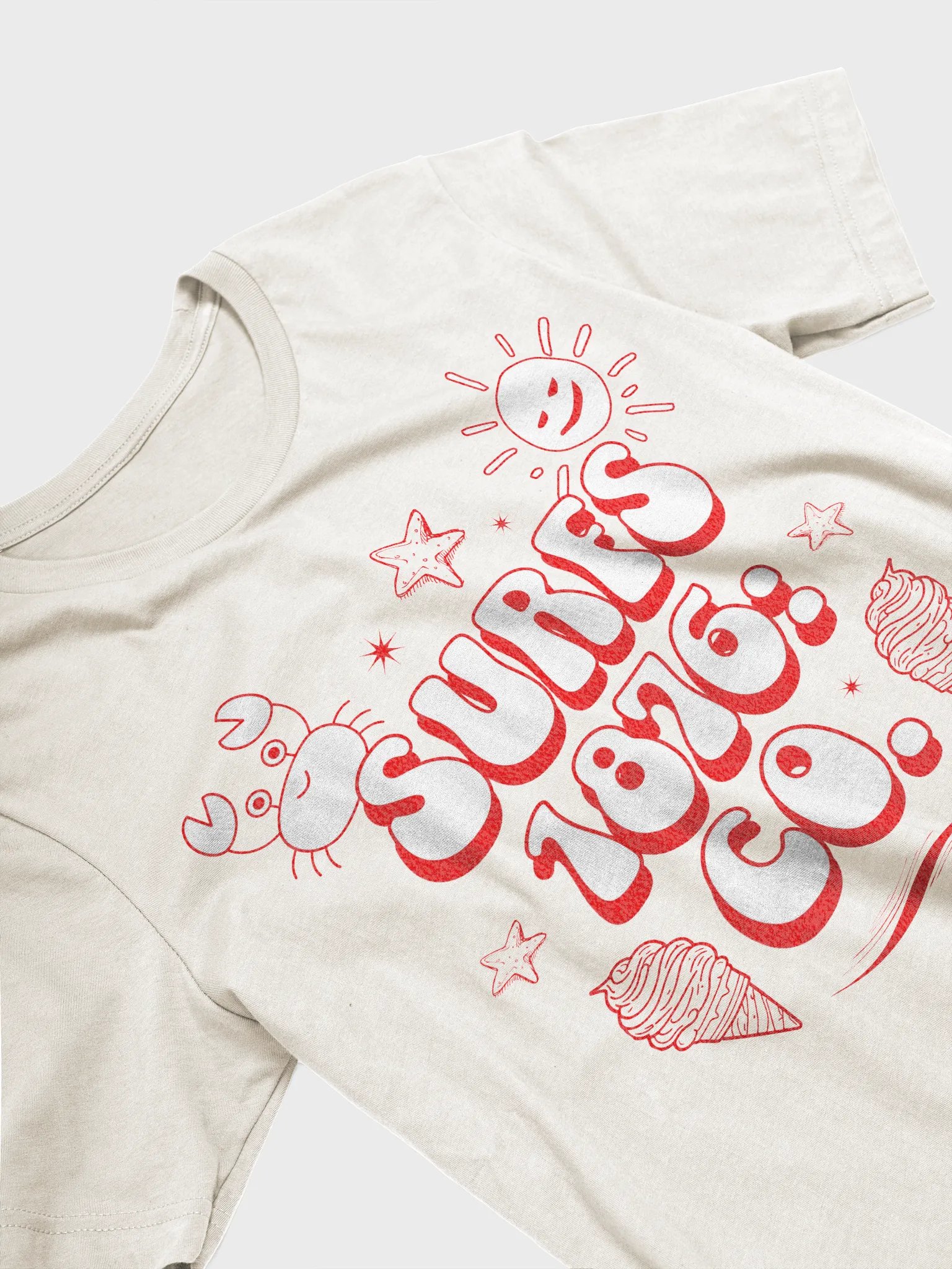 Sun & Crab Surfing Adventure T-Shirt product image (3)