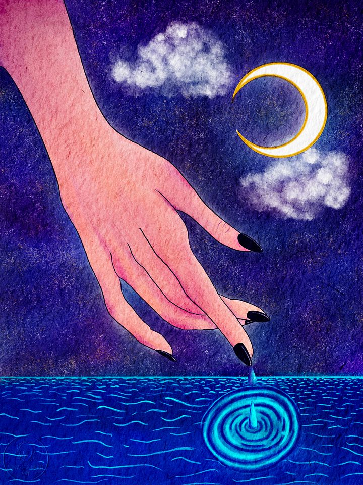 "Moonlit Ripples" product image (1)