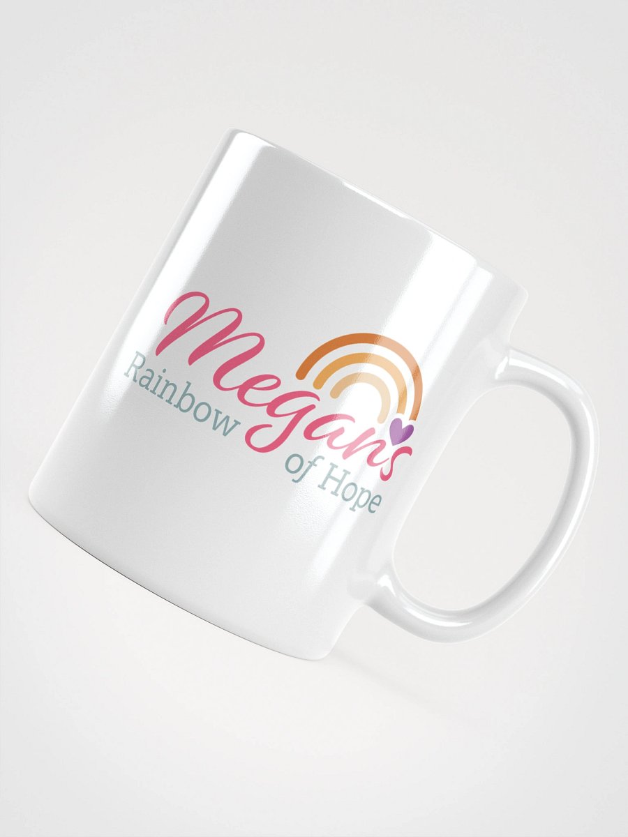 Megan's Rainbow of Hope White Mug product image (5)