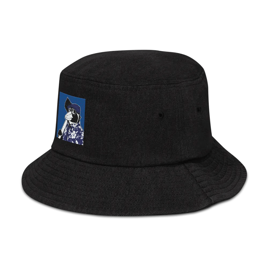 Tux Logo Denim Bucket Hat product image (4)