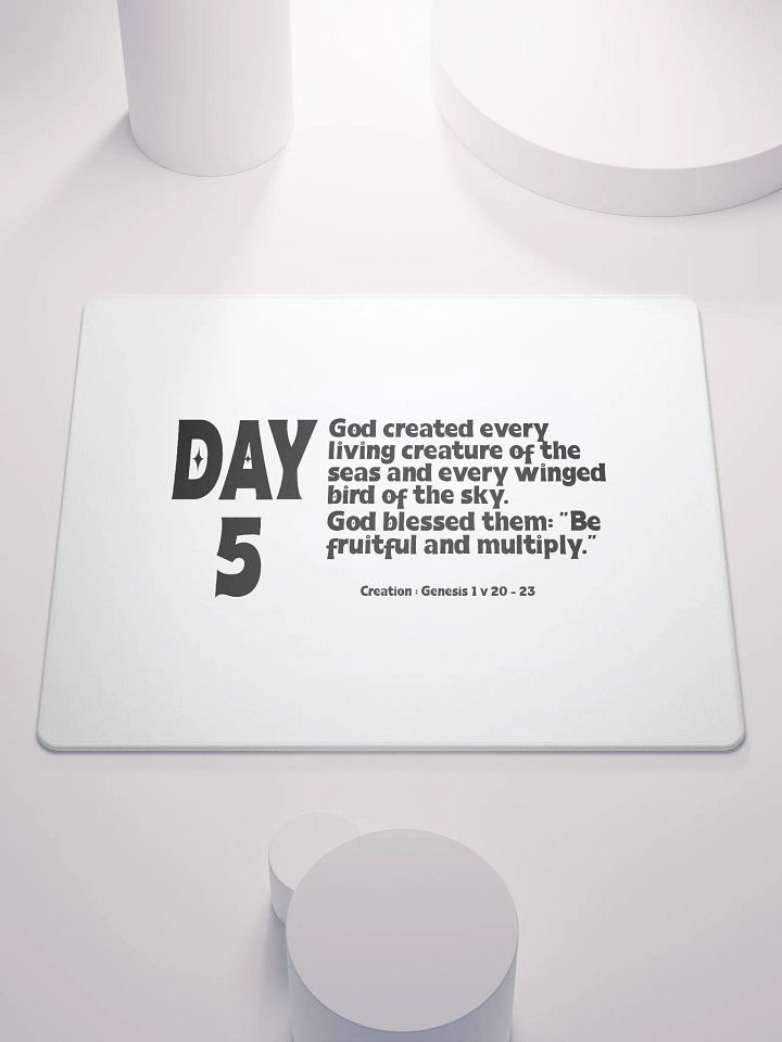CREATION: DAY 5 Christian, Jesus, faith, God, Bible, Christianity, Jesus Christ, religion, Bible Verse, Love product image (2)