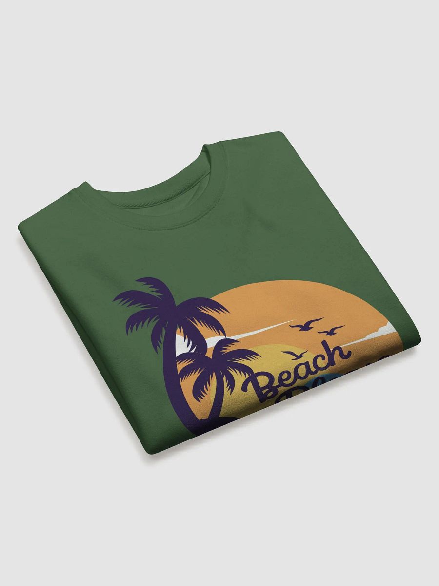 Sunset Silhouette Beach Please Sweatshirt product image (3)