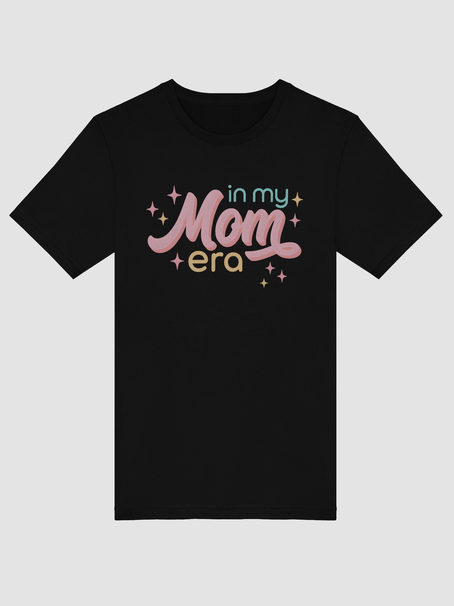 In My Mom Era T-Shirt – Retro Pastel Star Design for Stylish Modern Moms product image (5)