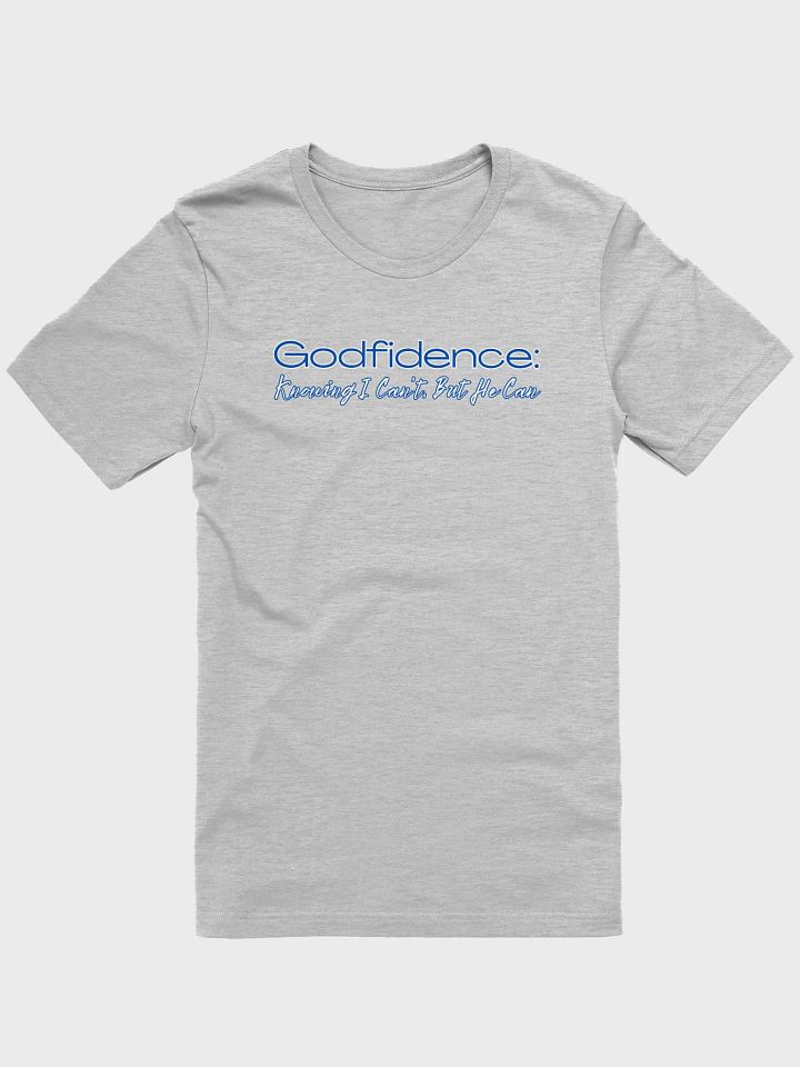 Godfidence T-Shirt-Blue product image (2)