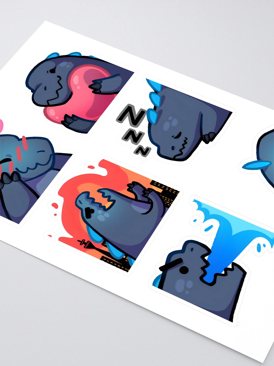 Godzilla Emote Sticker Pack product image (2)