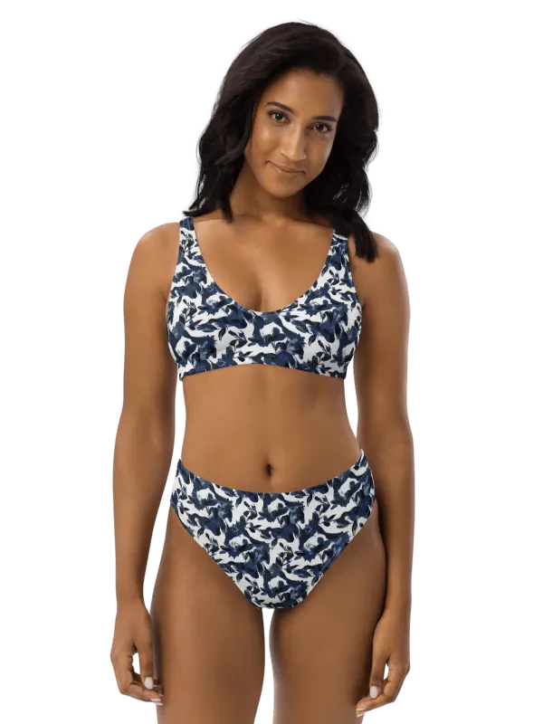 Wild Waves | Recycled High Waisted Bikini product image (1)