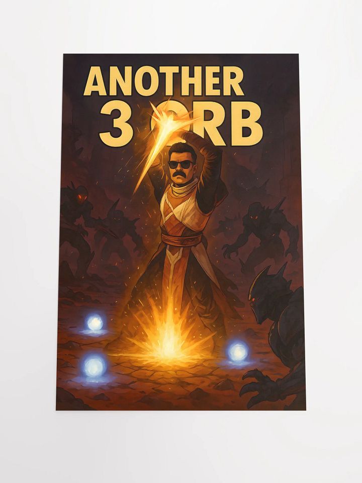 Another 3 Orb Poster (Not Framed) product image (2)