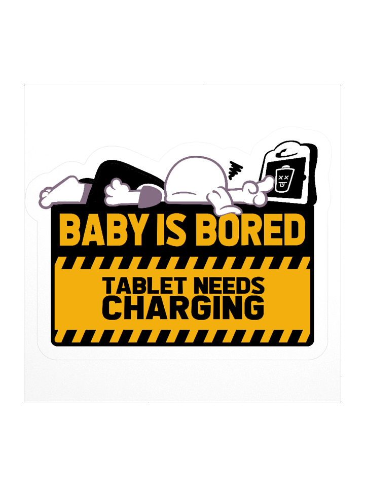 Baby is Bored: Tablet Needs Charging product image (1)