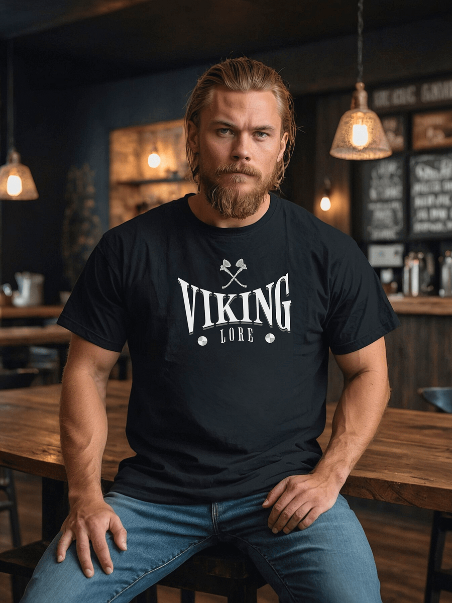Premium T-shirt - Viking Lore - Black product image (1)