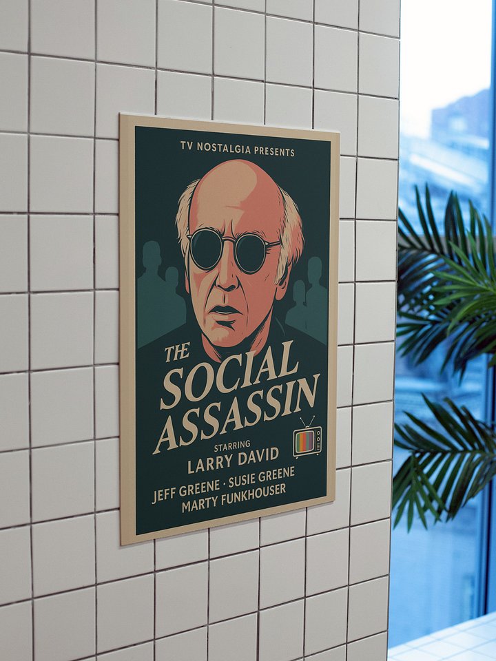 The Social Assassin Poster product image (2)