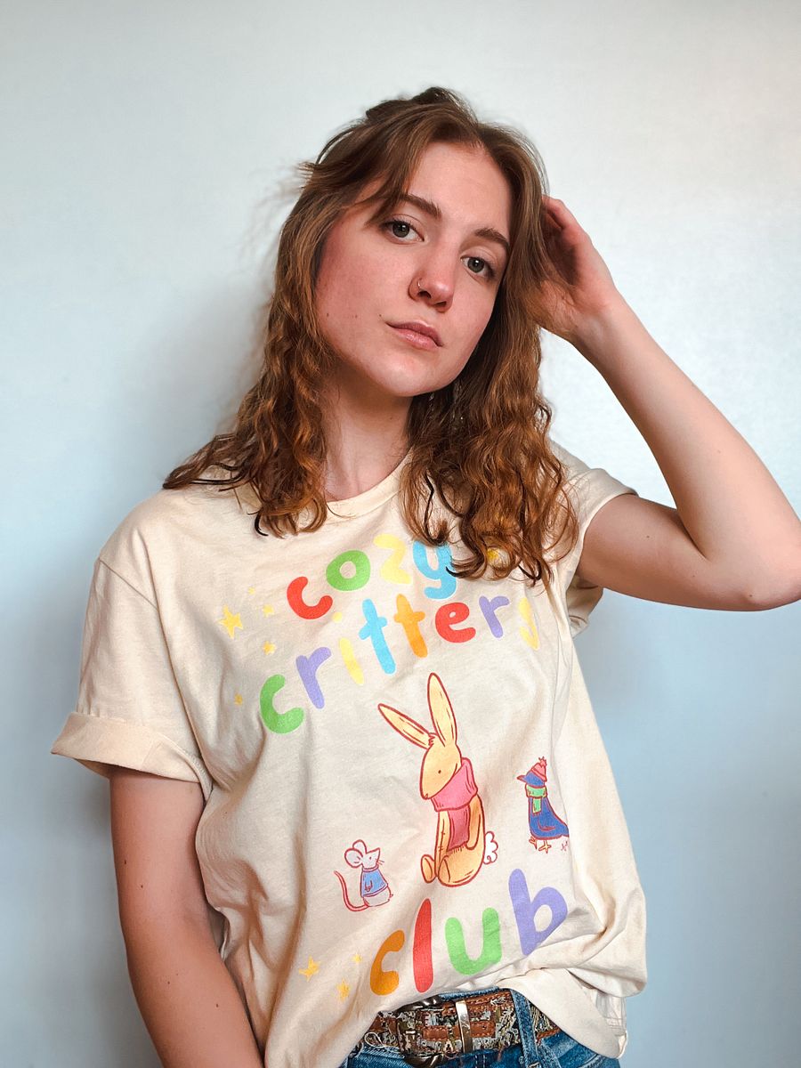 cozy critters club t-shirt product image (3)