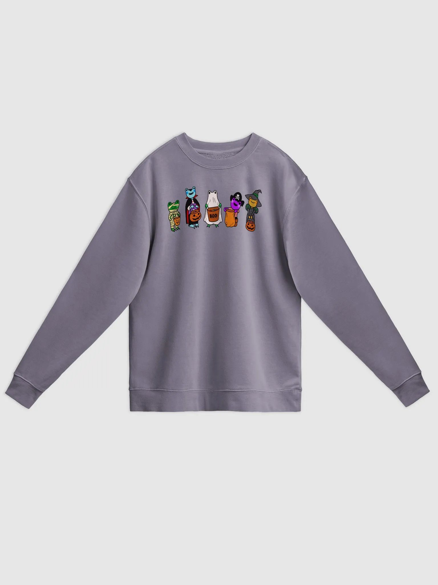 Frogoween Sensory-Friendly Crew Neck (Independent Trading Co.) product image (1)