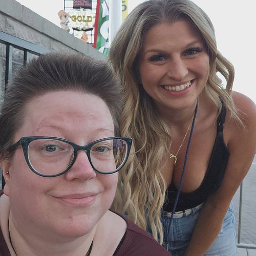 This gal right here was my rock during the show Friday. When heat stroke knocked me down (4 or 5 times) she stepped up and ra...