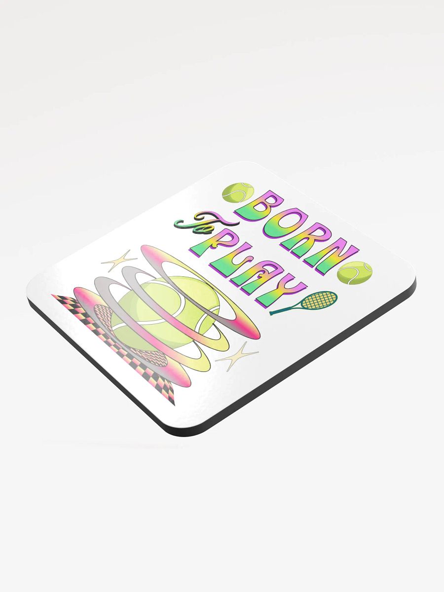 Born To Play Tennis Swing & Sip Coaster Set product image (3)