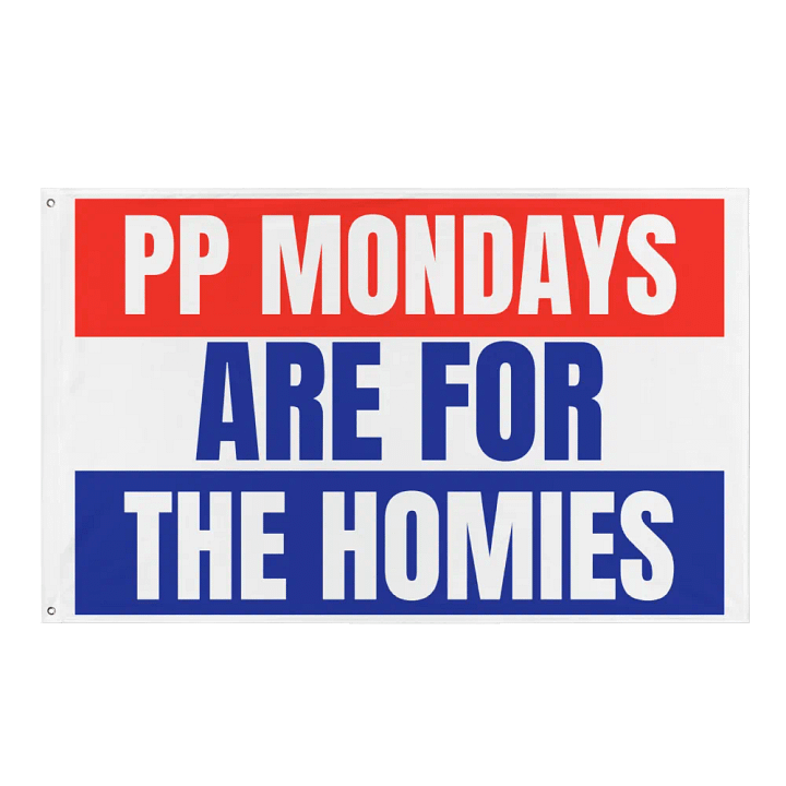 PP Monday Frat Flag product image (1)