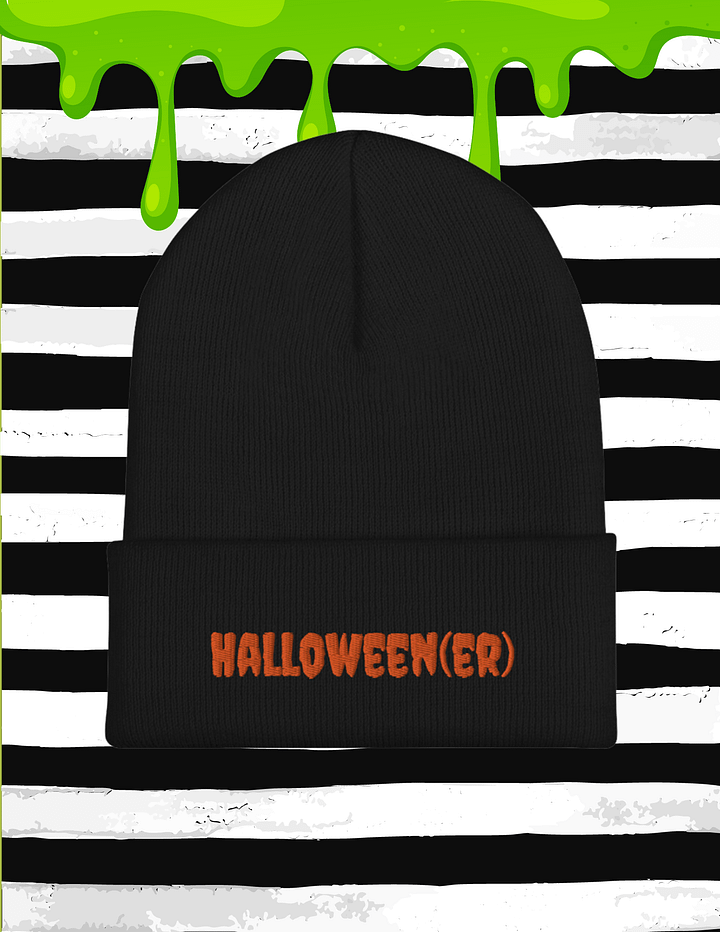 Halloween[er] Cuffed Beanie product image (1)