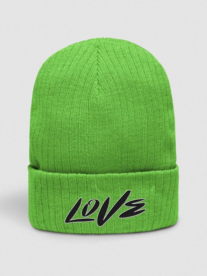 Love - Keep It Simple - Atlantis Ribbed Knit Beanie product image (1)